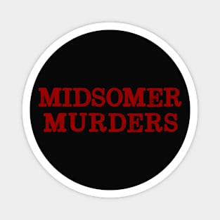 Midsomer Murders (Red) Magnet
